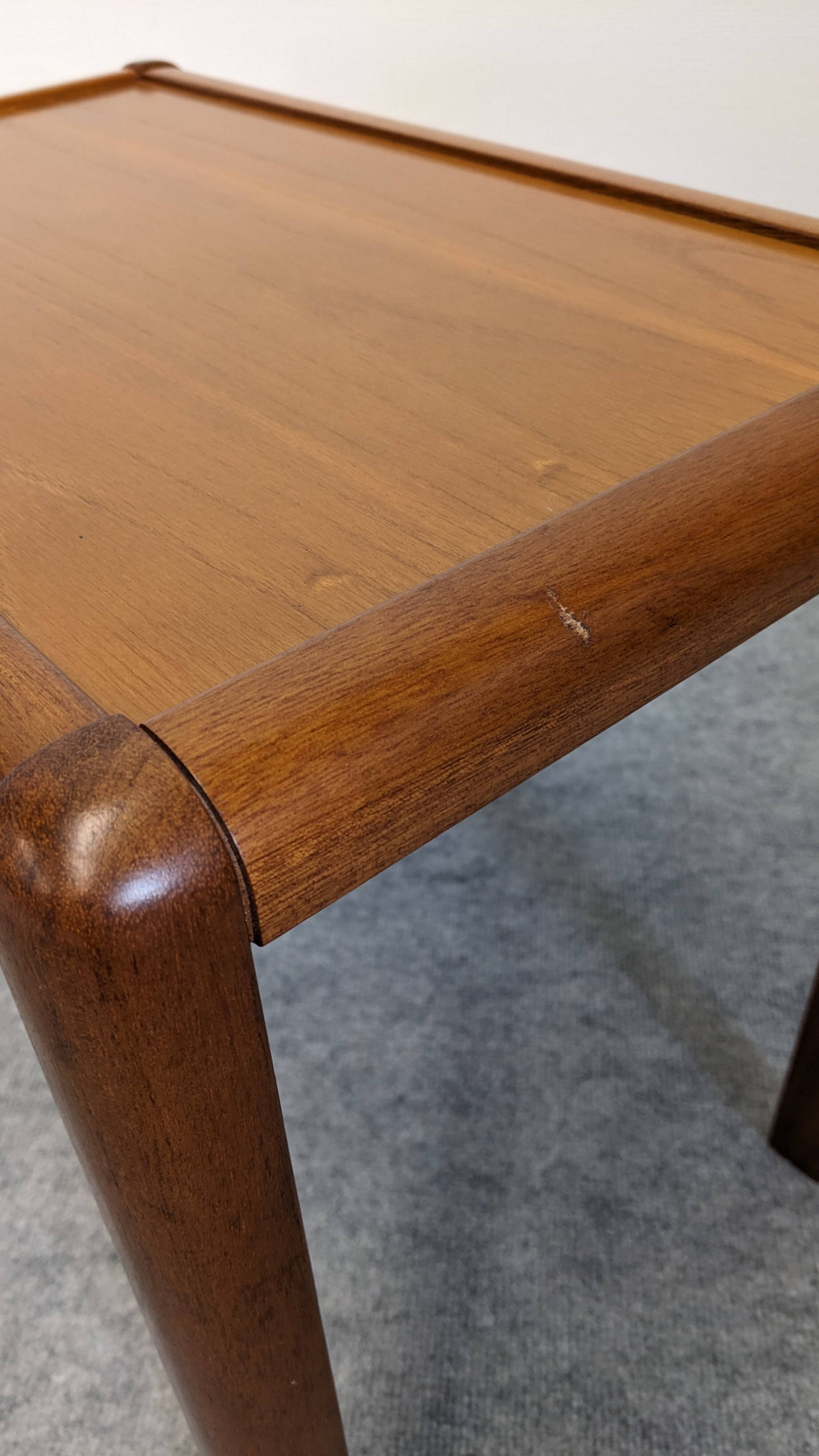 Nesting tables in Scandinavian style, made of teak, circa 1980