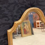 Long mirror gilded wood
