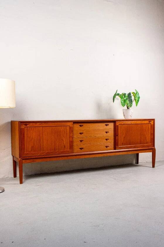 Bramin H.W. Klein Sideboard Teak Danish Design Vintage Mid Century
