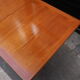 Nathan furniture dining table in 60s teak with butterfly extension
