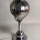 Vintage French Sculptural Table Lamp in Aluminium by Henri Mathieu, 1970s