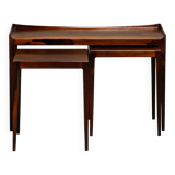 Kurt Østervig Rosewood Nesting Tables Model 223 for Jason Møbler, Denmark