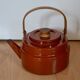 Kettle hygge Scandinavian metal & wood