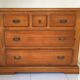 Commode en merisier 5 tiroirs