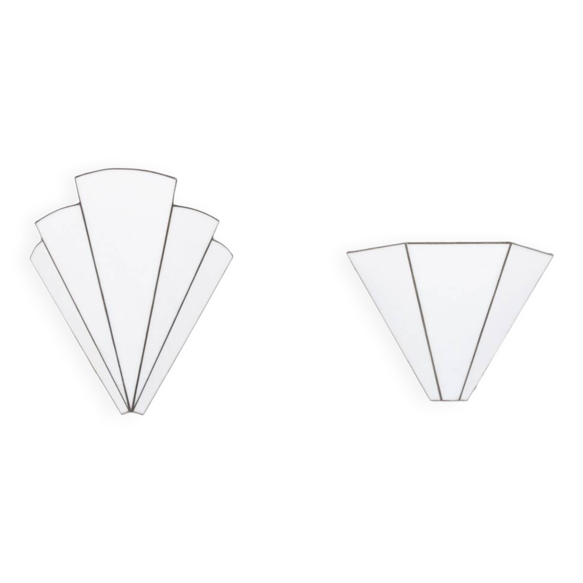 Art Deco style wall sconces