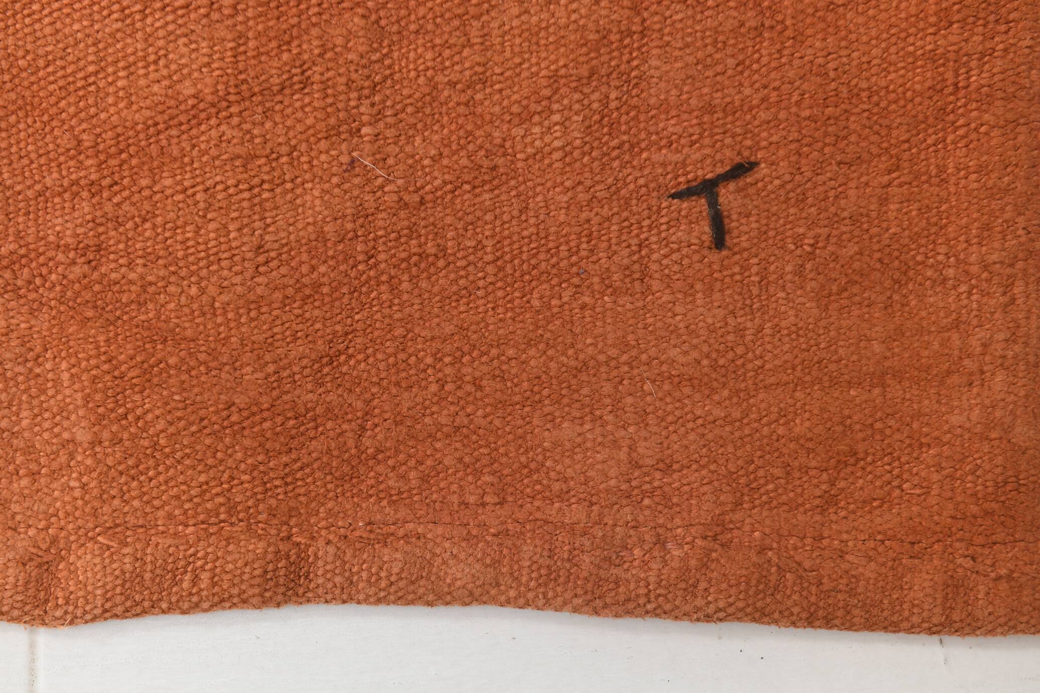 2x8 Brunt Orange Vintage Runner Rug, 52x234Cm