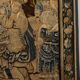 Flemish tapestry - 17th century depicting the meeting of David and the king.