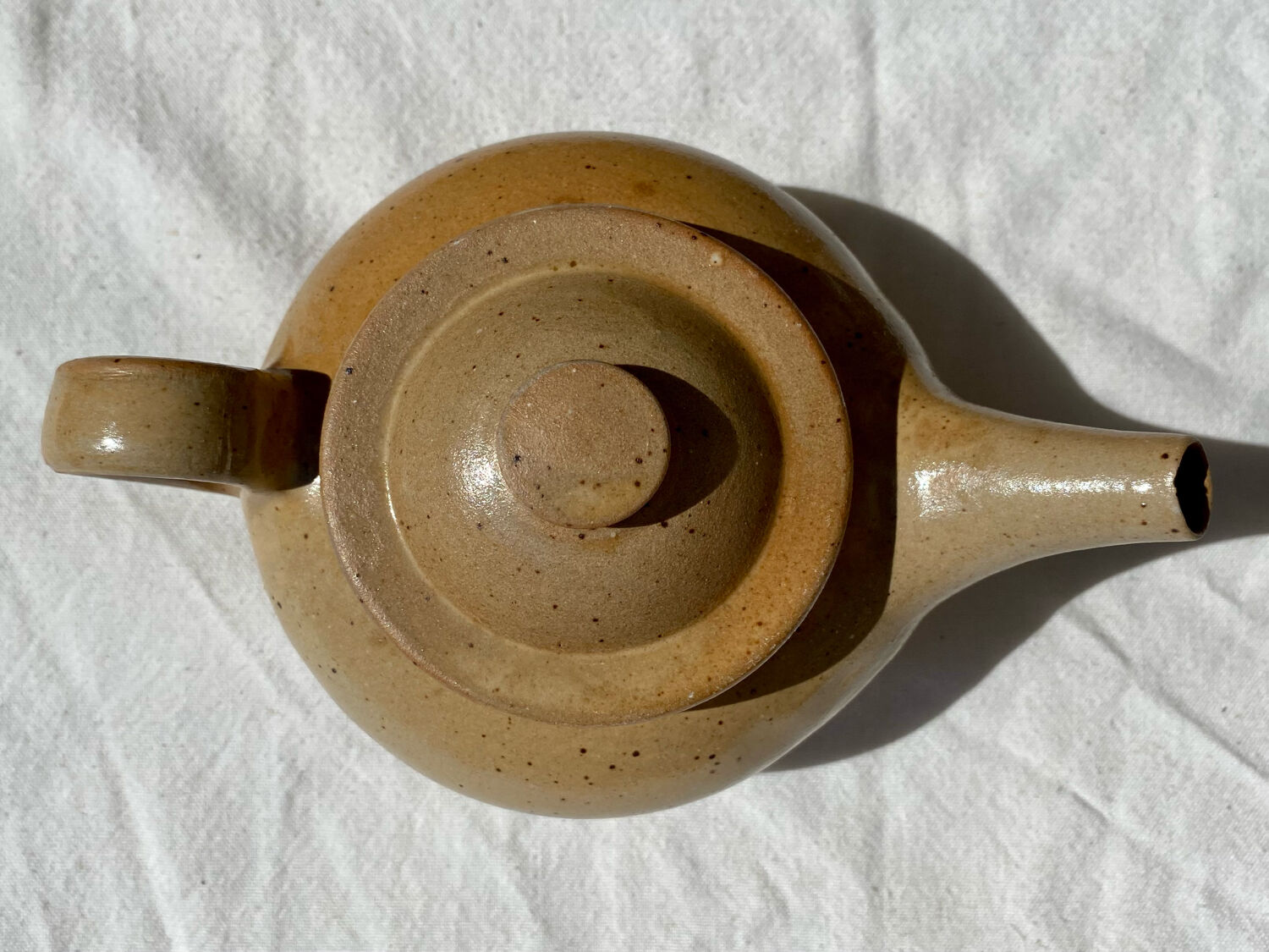 Sandstone teapot