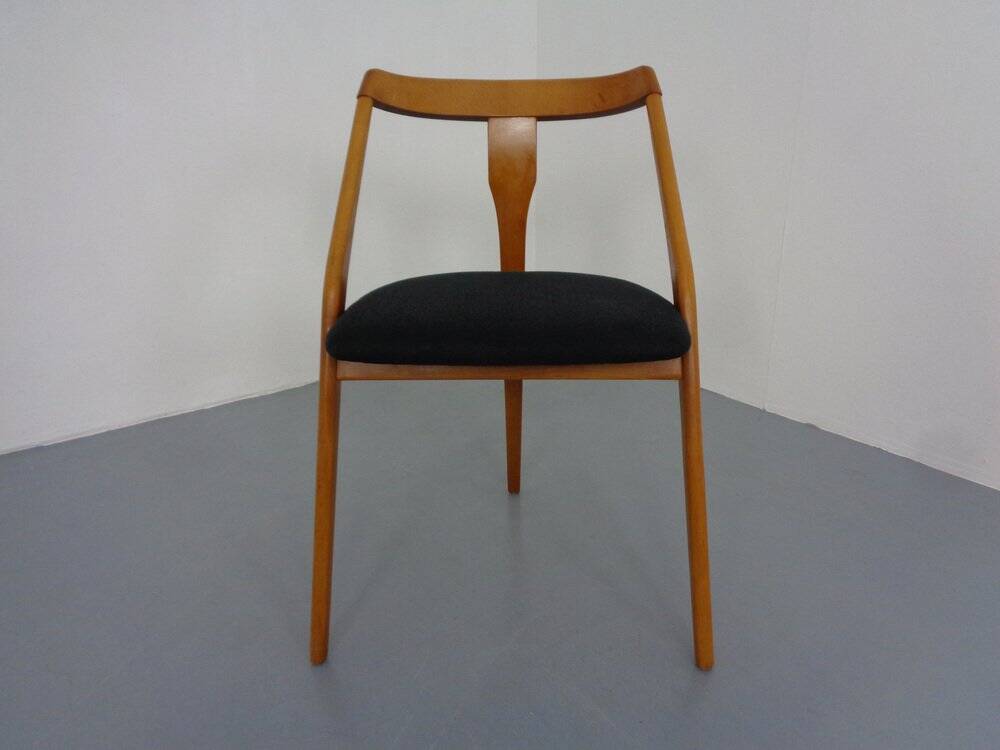 Mid-Century Tripod Beech Chair, 1960s