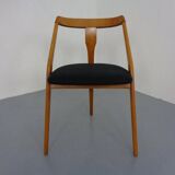 Mid-Century Tripod Beech Chair, 1960s