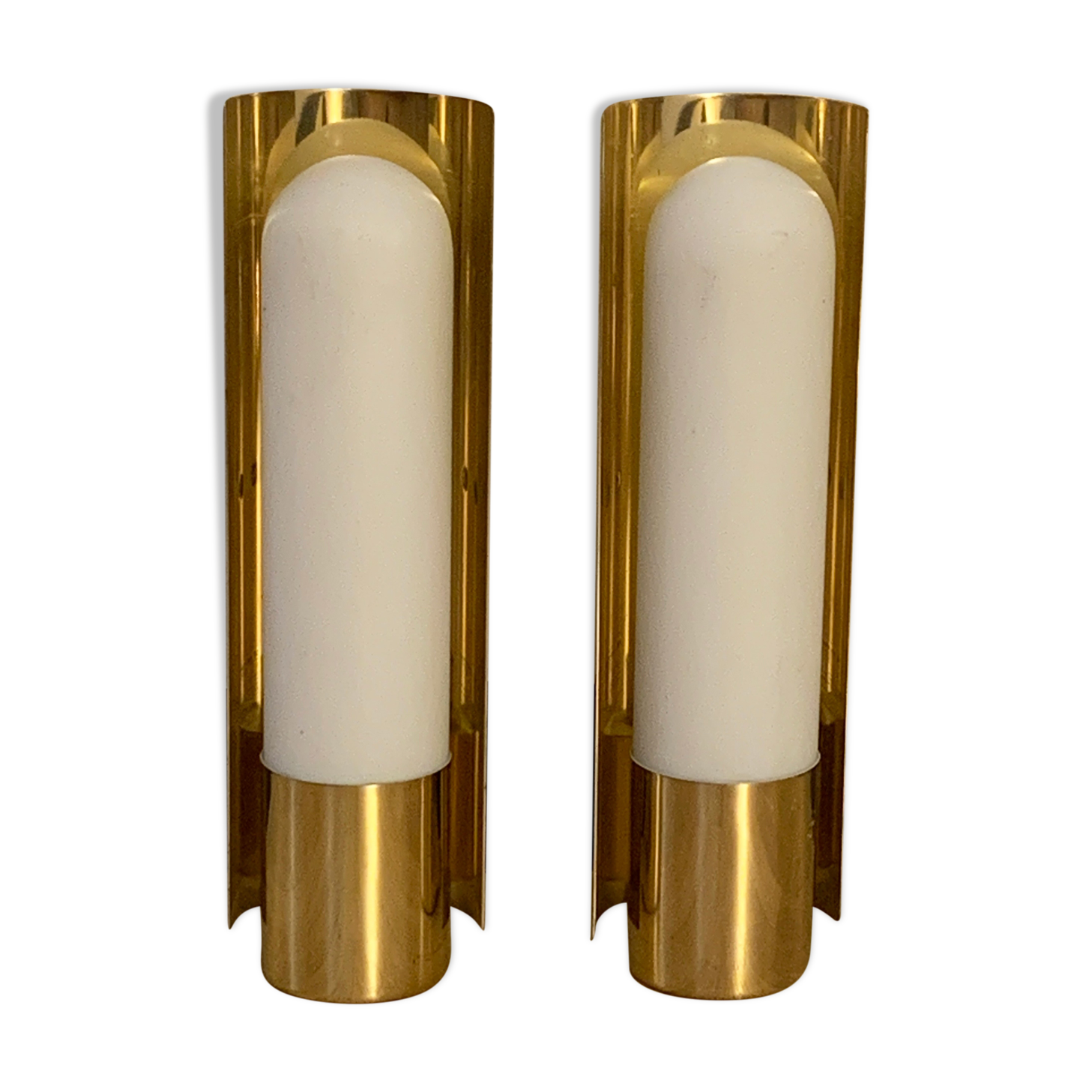 Wall lamp by Glashütte Limburg, 1980s