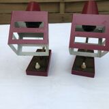 Bordeaux vintage bedside lamps 60s/70s