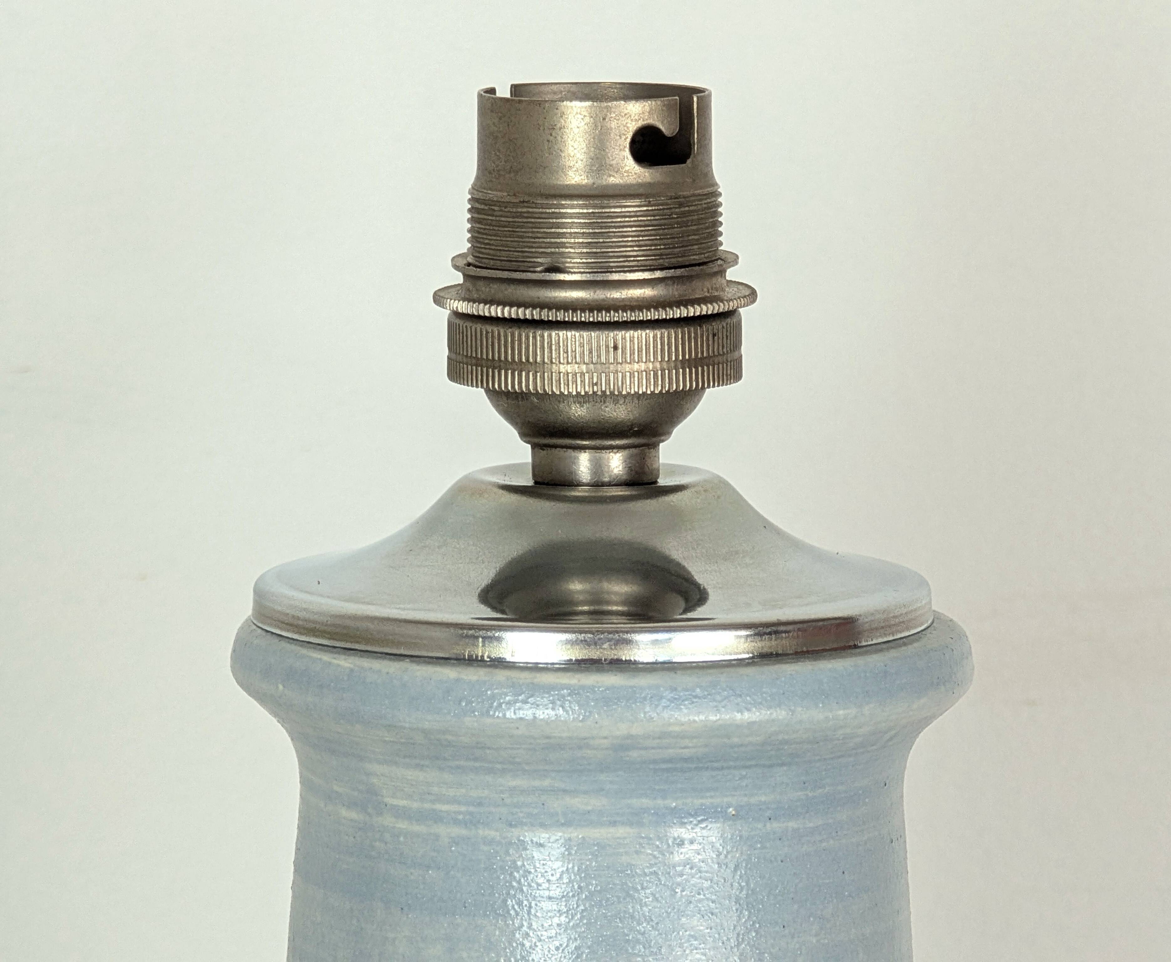 Pied de lampe en céramique