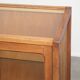 Vintage wooden counter / display cabinet / museum cabinet with warm colours