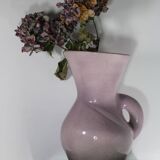 Large ceramic vase dlg Jouve Chambost 1960 France Vintage
