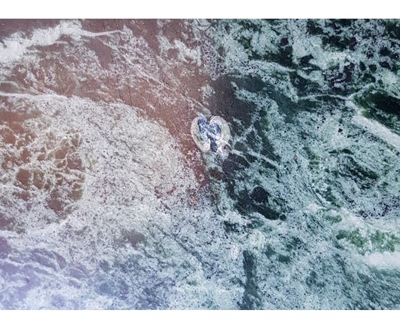 Green marble coffee table