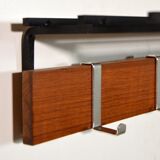 Scandinavian teak coat rack 1960s