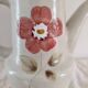Saint-Amand Camélia coffee pot, 1970s – hand-painted