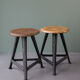 A pair of stool bauhaus