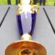 Trefuochi Murano vase in blown glass, floral pattern in relief