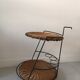 Desserte bar osier à italienne 1960