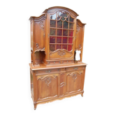 Napoleon III two-body buffet in walnut from the late 19th century.