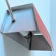 Wall lamp model 7102 Orange by Jan Hoogervorst for Anvia 1950s