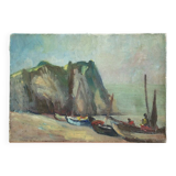 Tableau "Les pêcheurs de la crique"