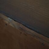 Swedish Grace, Geometric Oak Armoire, Thysells Furniture, Art Deco, 1940s