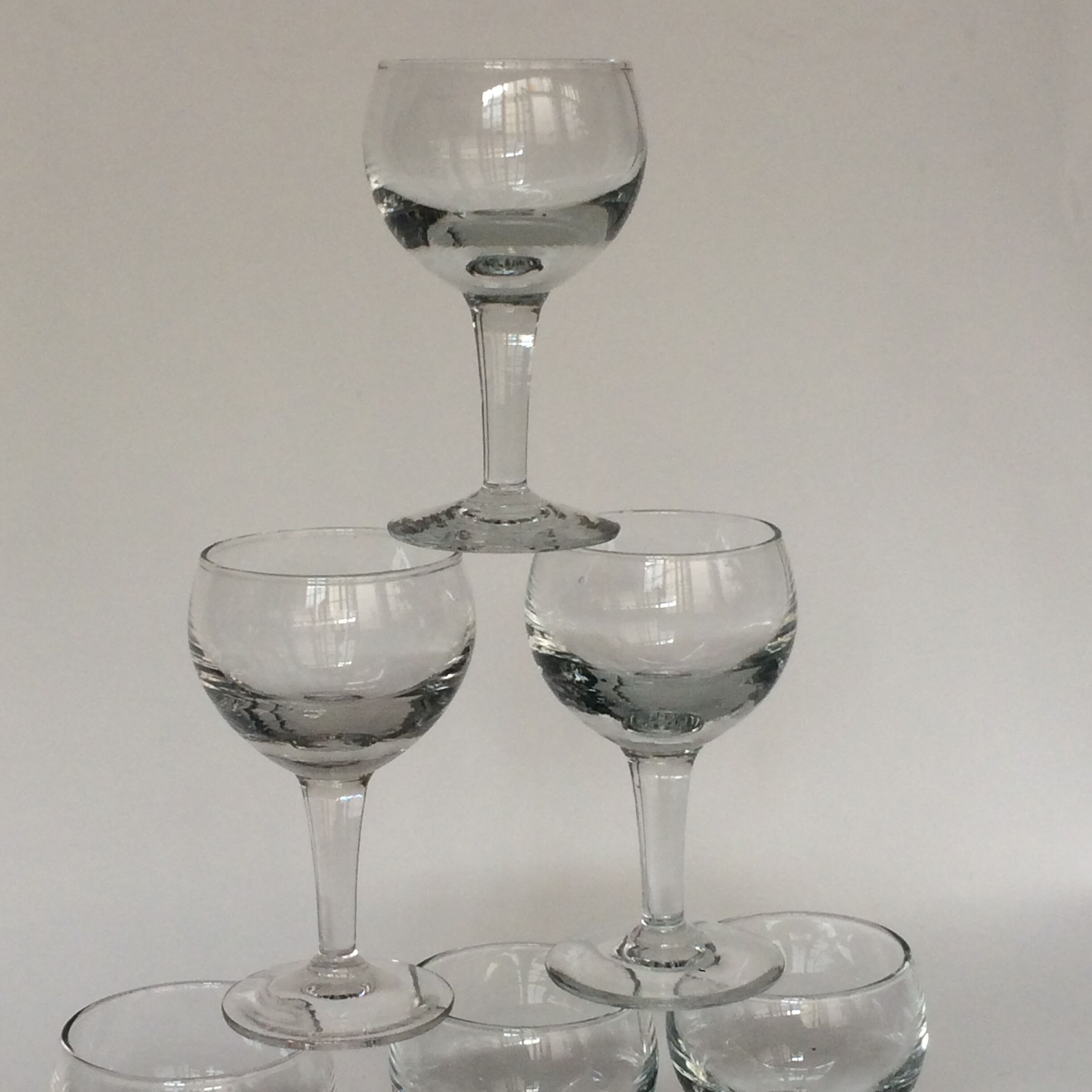 Verres ballon épais bistrot