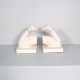 Vintage ceramic bookends