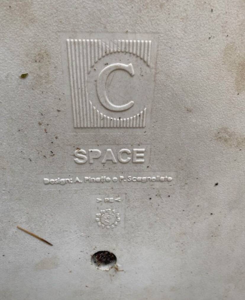 3 Space armchairs by Pinaffo and Scagnellato