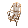 Vintage rattan armchair