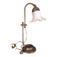 Lampe de bureau tulipe en bronze Bolzonella