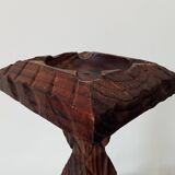 Brutalist standing ashtray from the 50s