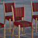 Danois Milieu du Siècle Moderne, Ensemble de 6 Chaises de Salle à Manger en Chêne, Henning Kjærnulf, Années 1960