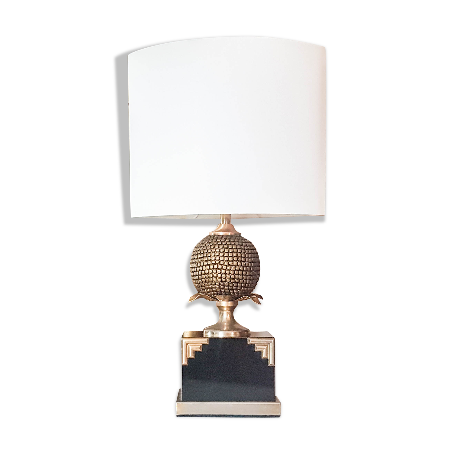 Lampe de bureau "pieds ananas" 1960