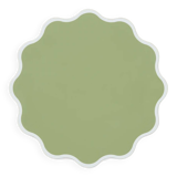 Set de table blanc et vert
