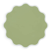 Set de table blanc et vert
