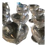 Product BHV Series of 8 glasses bistrot early twentieth century
