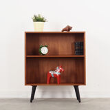 Teak bookcase, Danish design, 1970s, manufactured by Denka