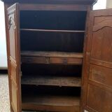19th century oak wardrobe