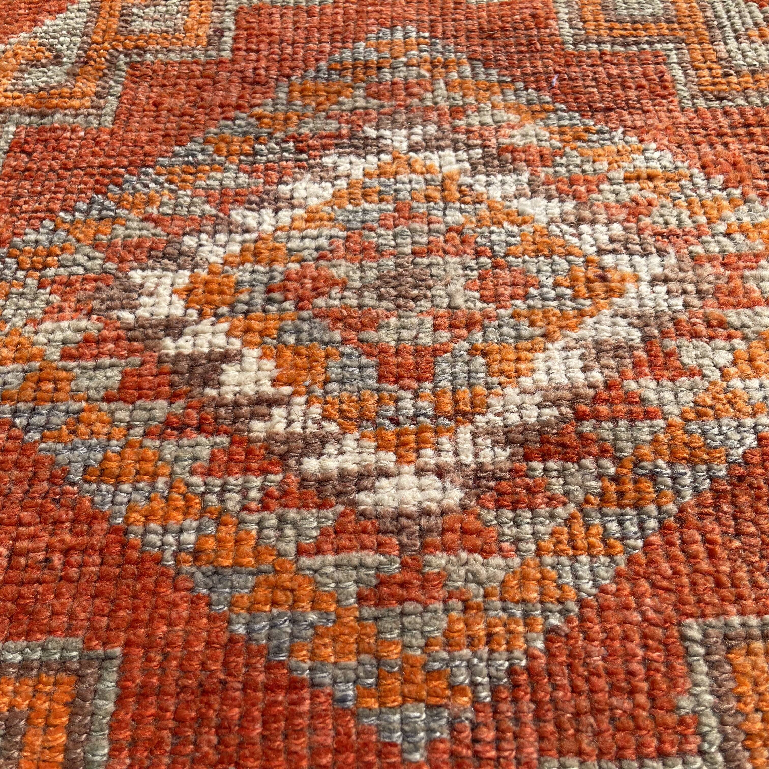 Vintage kurdish herki rug