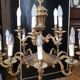 Lustre monumental en bronze