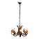 Lustre en fer forgé des années 1940