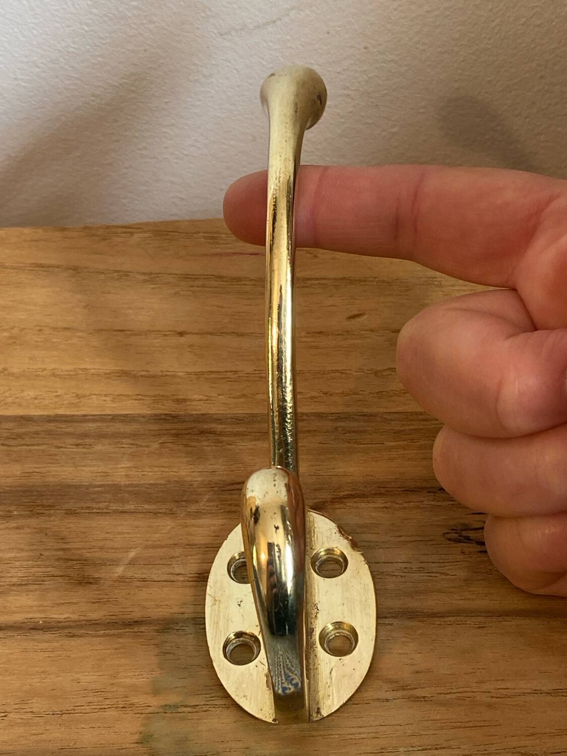 Brass hook