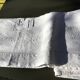 2-seater sheet embroidered FH and mestizo cream tablets
