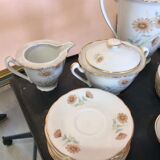 Service à café en porcelaine