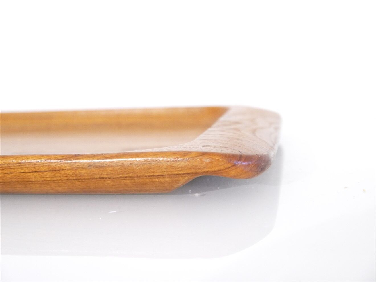Scandinavian vintage teak tray 1960