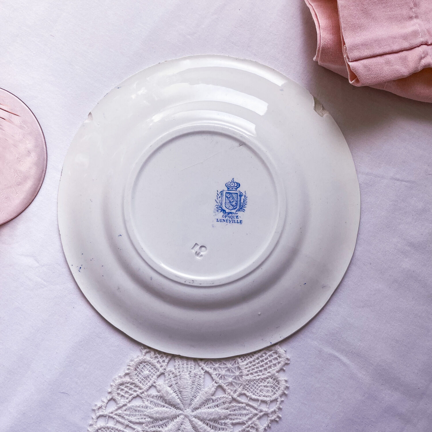 Luneville talking plate collection